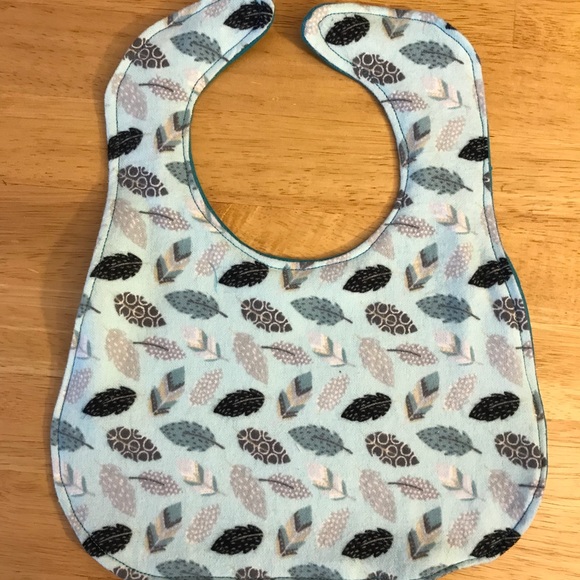 Set of 3 Handmade Baby Boy Burp Cloths - Picture 3 of 4